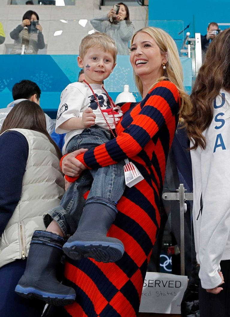 إيفانكا خلال دورة الألعاب الشتوية إيفانكا خلال دورة الألعاب الشتوية - رويترز