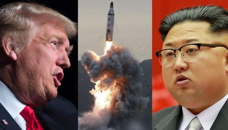 زعيم كوريا الشمالية والرئيس الأمريكي دونالد ترامب 