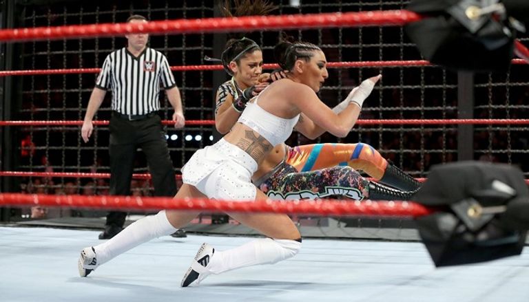 أليكسا بليس بعد الفوز بالنزال