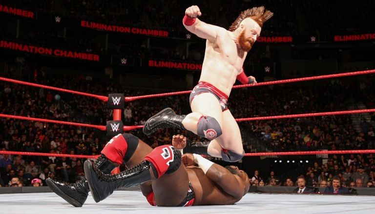 سيزارو وشيموس بعد الفوز