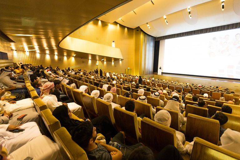 صورة من استقبال بعض المتطوعين