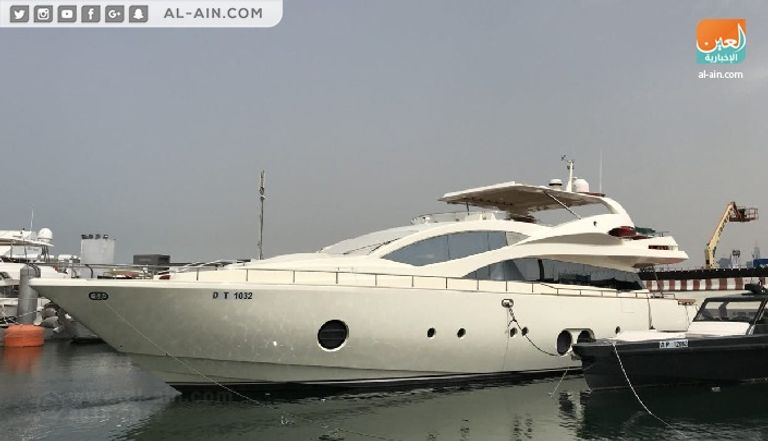 من معرض دبي العالمي للقوارب