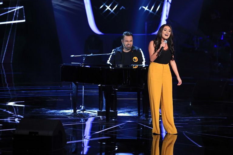 ماريز فرزلي تغني في ذا فويس لجنة تحكيم ذا فويس