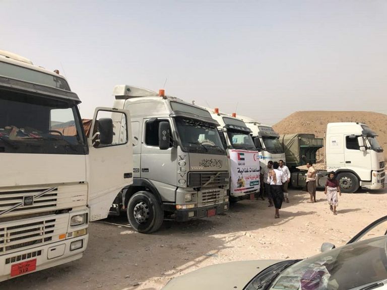 هيئة الهلال الأحمر الإماراتي تواصل جهودها الإنسانية والإغاثية باليمن