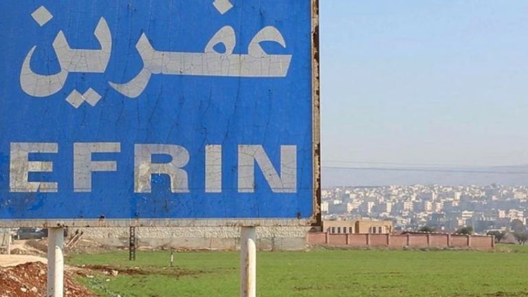 مظاهرات للأكراد تندد بالعدوان التركي على عفرين