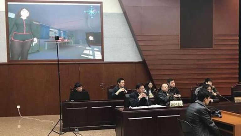 إعادة تمثيل الجريمة في المحاكم الصينية