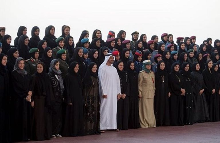 حرصت القيادة الرشيدة لدولة الإمارات على دعم المرأة الإمارات اهتمت بالمرأة منذ تأسيسها على يد الشيخ زايد