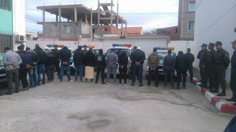 حجز كميات كبيرة من المخدرات