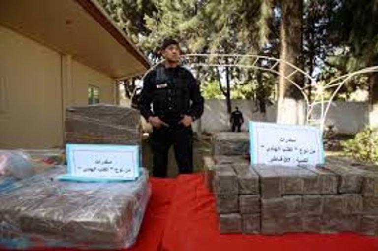 حجز كميات كبيرة من المخدرات