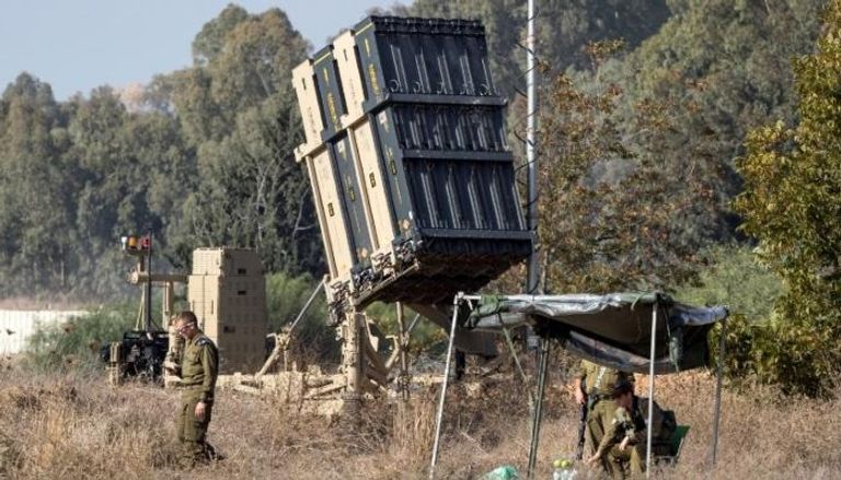 القبة الحديدية الإسرائيلية لصد الهجمات الصاروخية (أ.ف.ب)