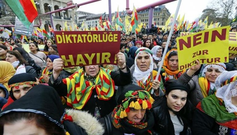 مظاهرات كردية في برلين ضد أنقرة - أرشيفية