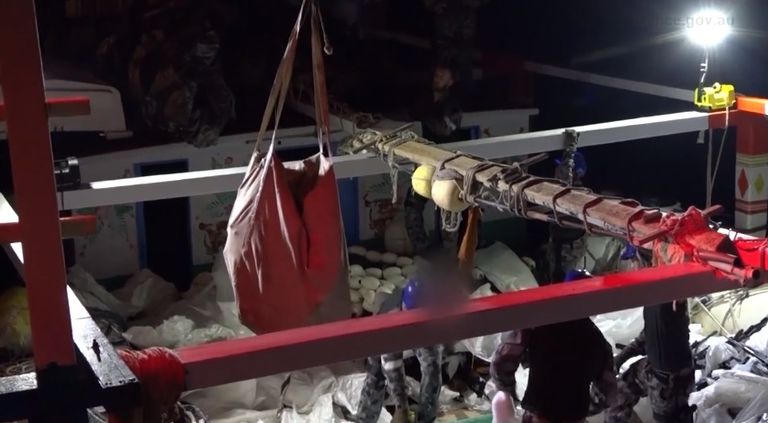 سفينة الصيد الإيرانية المحملة بالأسلحة