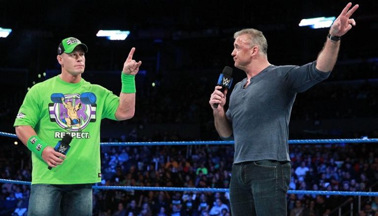 براين يقرر منح سينا فرصة للاشتراك في نزال بطولة WWE