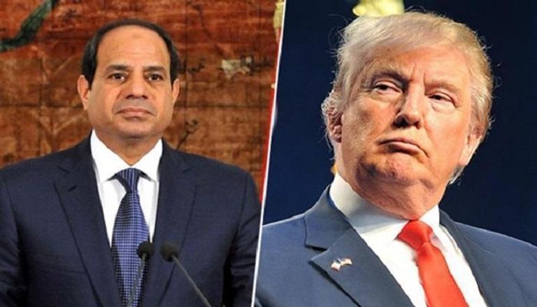 الرئيسان الأمريكي دونالد ترامب والمصري عبد الفتاح السيسي