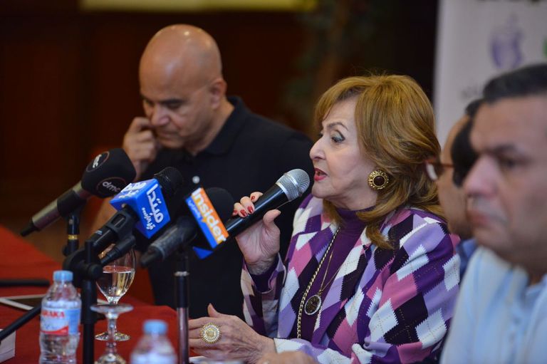 ليلى طاهر خلال الندوة