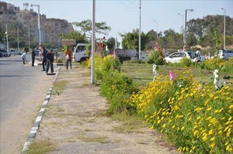 الزيارة لافتتاح عدد من المشروعات التنموية السيسي لدى استقبال محمد بن سلمان
