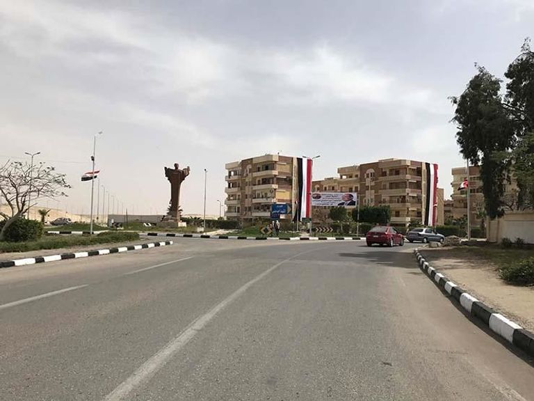 السيسي لدى استقبال محمد بن سلمان