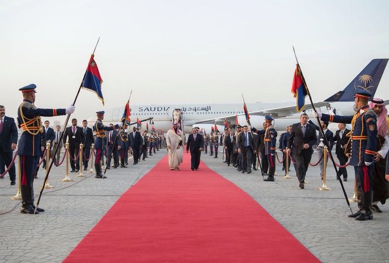 الرئيس المصري عبدالفتاح السيسي والأمير محمد بن سلمان آل سعود