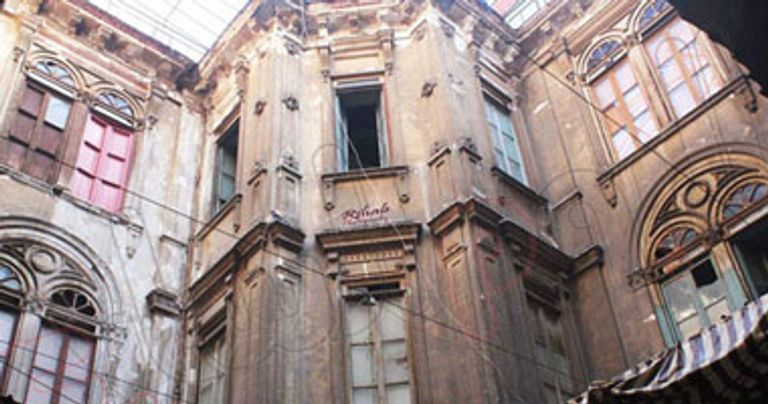 فيلا أجيون الأثرية بمدينة الإسكندرية بعد هدمها