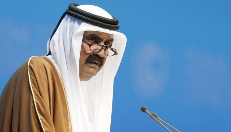 حمد بن خليفة أمير قطر السابق