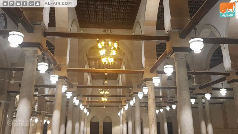 أعمال الترميم وزخرفة الجامع انتهت بعناية فائقة