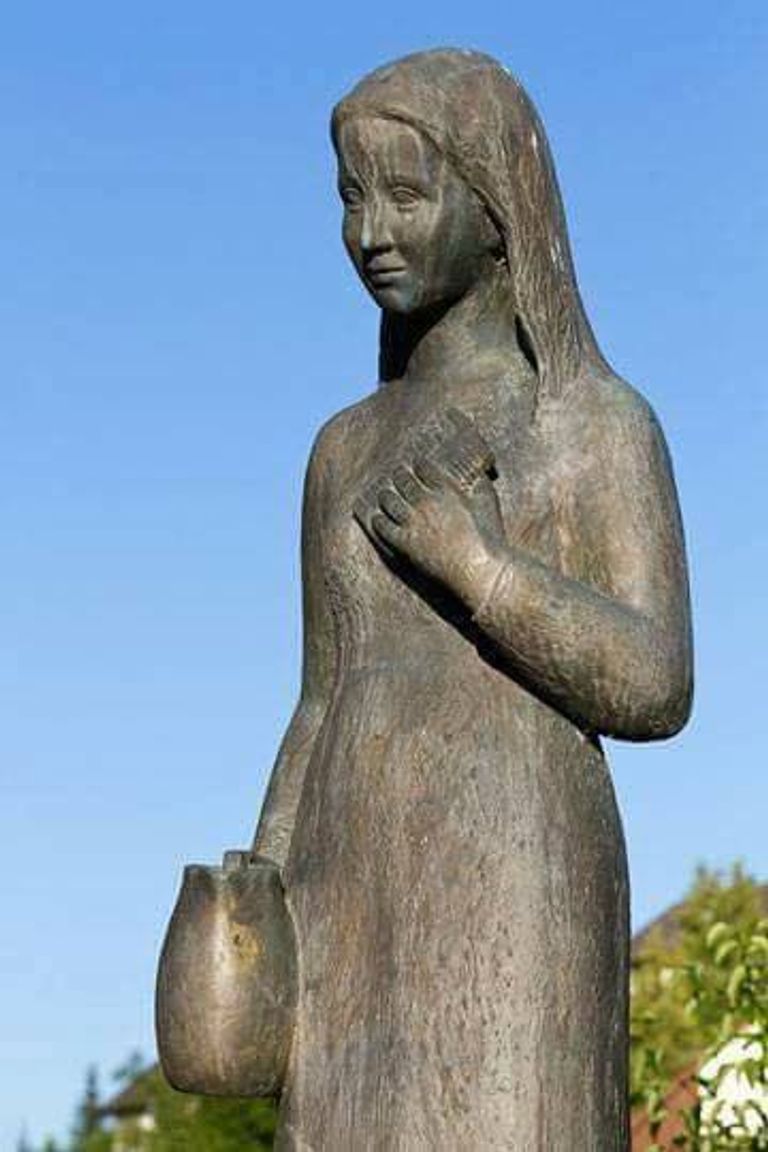 لوحة للقديسة فيرينا القبطية