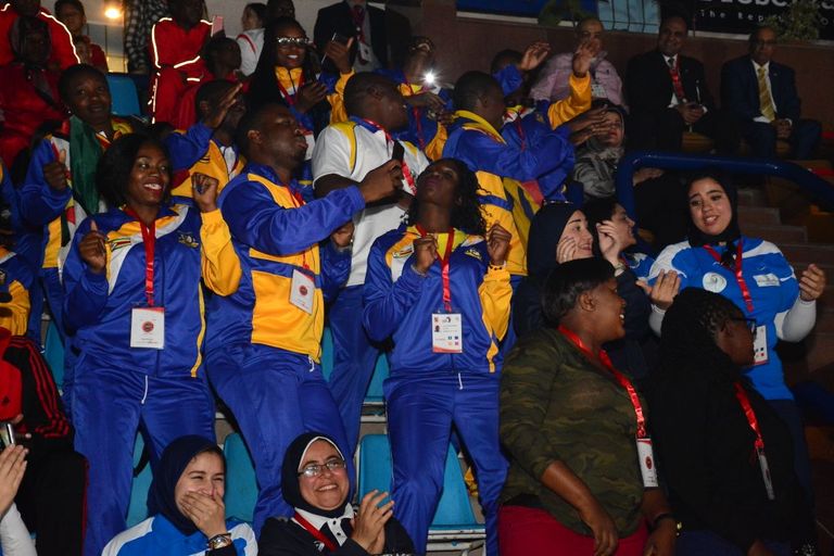 حمادة هلال في افتتاح بطولة الطائرة للسيدات بالنادي الأهلي