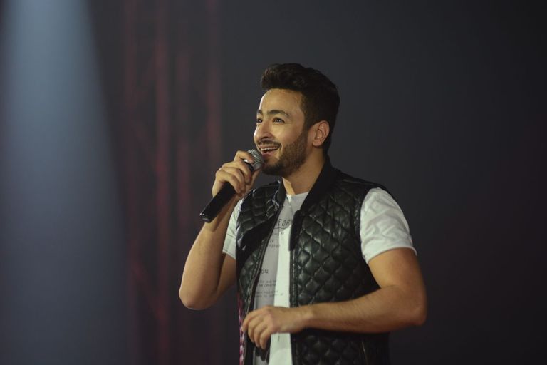 حمادة هلال في افتتاح بطولة الطائرة للسيدات بالنادي الأهلي