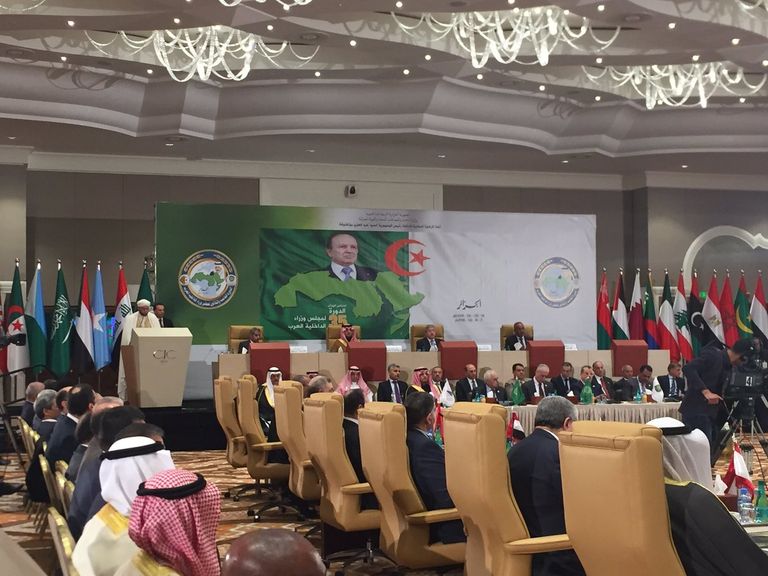 الجلسة الافتتاحية الجلسة الافتتاحية لاجتماع وزراء الداخلية العرب