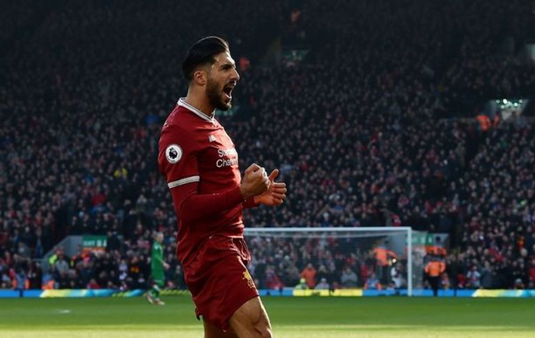 إيمري كان لاعب ليفربول جوزيبي ماروتا المدير الرياضي ليوفنتوس