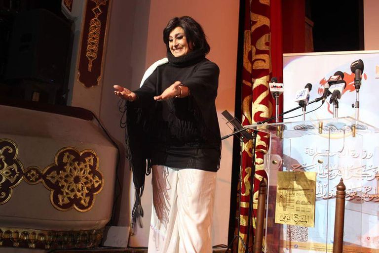 تكريم سهير المرشدي في المسرح القومي