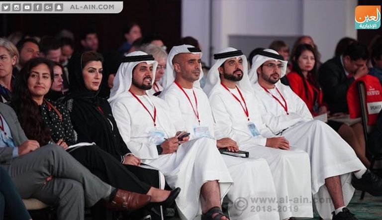 وفد أبوظبي بالقمة العالمية للمحيطات