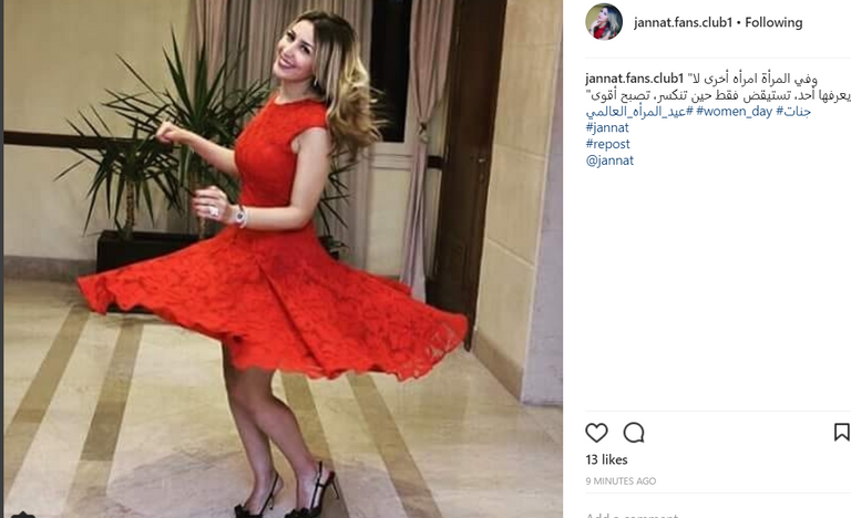 فنانات يحتفلن بيوم المرأة العالمي على مواقع التواصل الاجتماعي