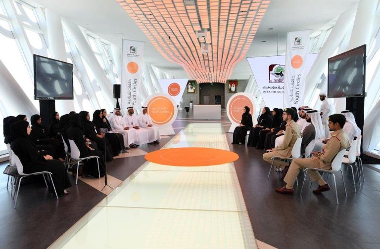 برواز دبي يستقبل حلقة شبابية حول"مدينة المستقبل"