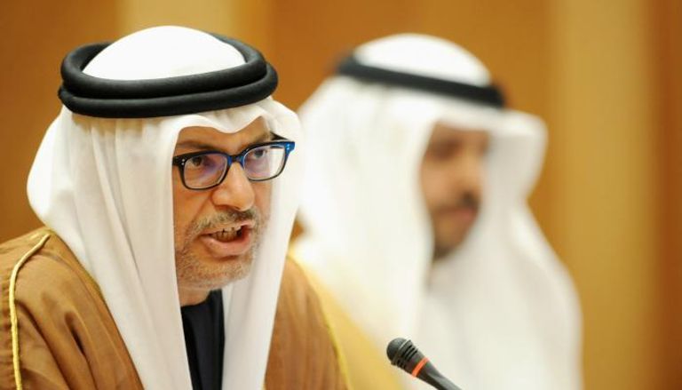 الدكتور أنور بن محمد قرقاش وزير الدولة للشؤون الخارجية في الإمارات