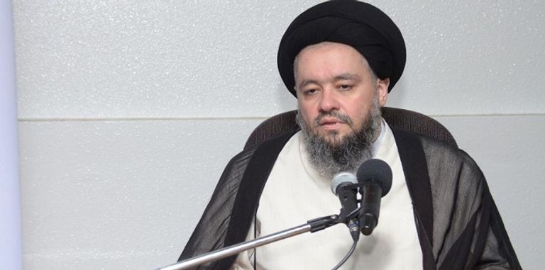 آية الله الشيرازي مظاهرات ضد اعتقال الشيرازي في الكويت