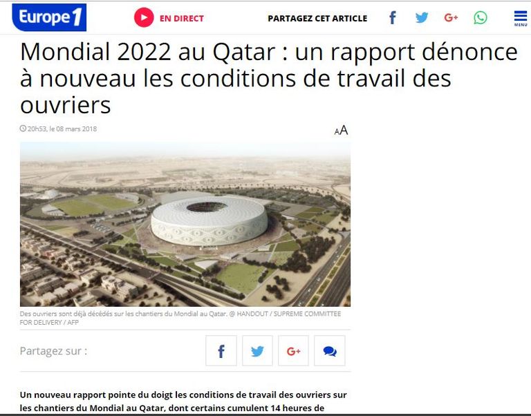 عمالة أجنبية في قطر - أرشيفية