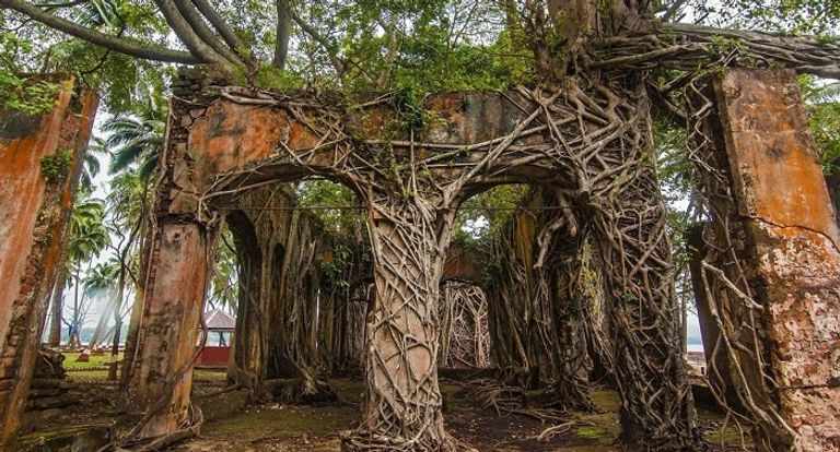 جزيرة تصبح مدينة أشباح