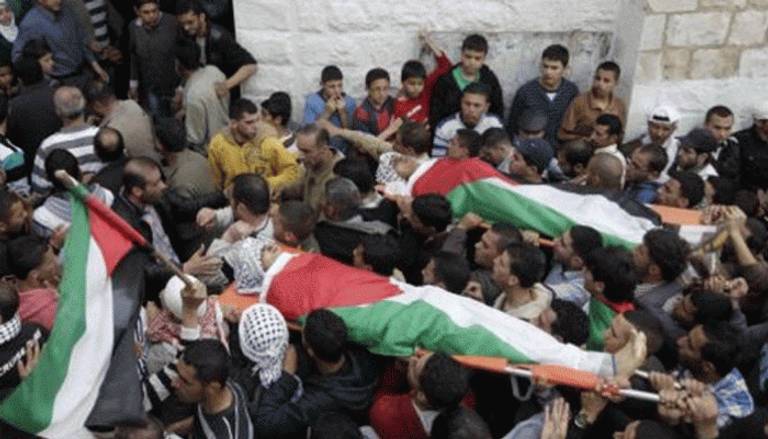 جنازة شهداء فلسطينيين - أرشيفية