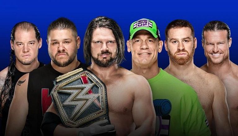 المصارعون المشاركون في نزال لقب WWE