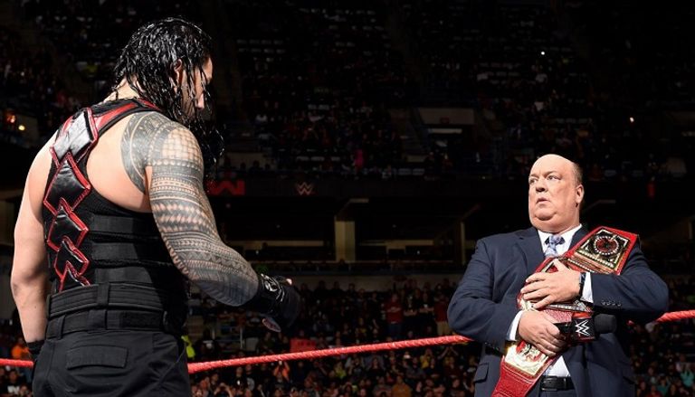 رومان رينز يطلب من بول هايمان حضور بروك ليسنر