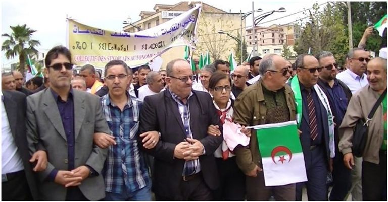 نقابات التربية المستقلة تخرج إلى الشارع امتحان البكالوريا في الجزائر - أرشيفية