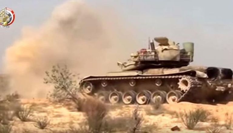 القوات المسلحة المصرية تنفذ مهامها بنجاح ضمن العملية سيناء 2018