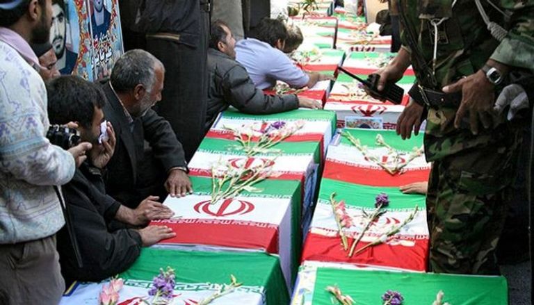 قتلى إيرانيون عائدون من سوريا - أرشيف