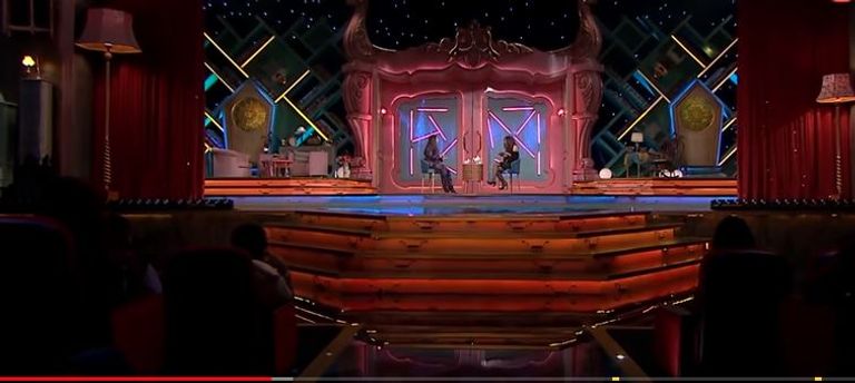 آيتن عامر وغادة عادل في "تعشب شاي" آيتن عامر خلال حلقة "تعاشب شاي"