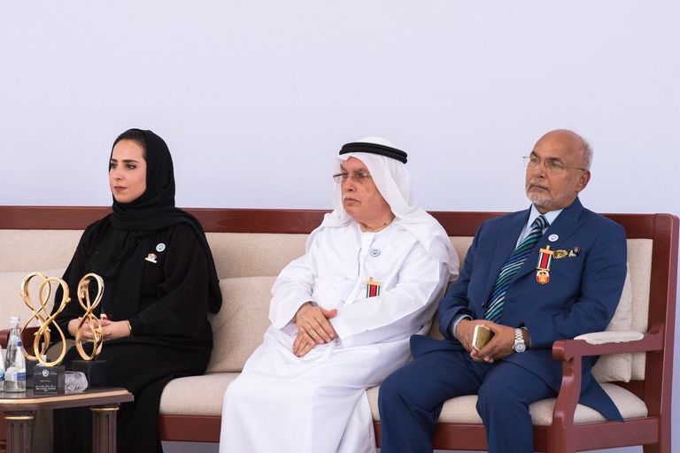 حفل تكريم الفائزين بـ"جائزة أبوظبي 2018" الشيخ محمد بن زايد يكرم الفائزين بجائزة أبوظبي 2018