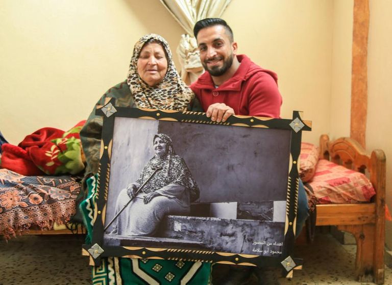 برواز المخيم.. مبادرة ترسم الفرحة على وجوه لاجئي مخيم جباليا