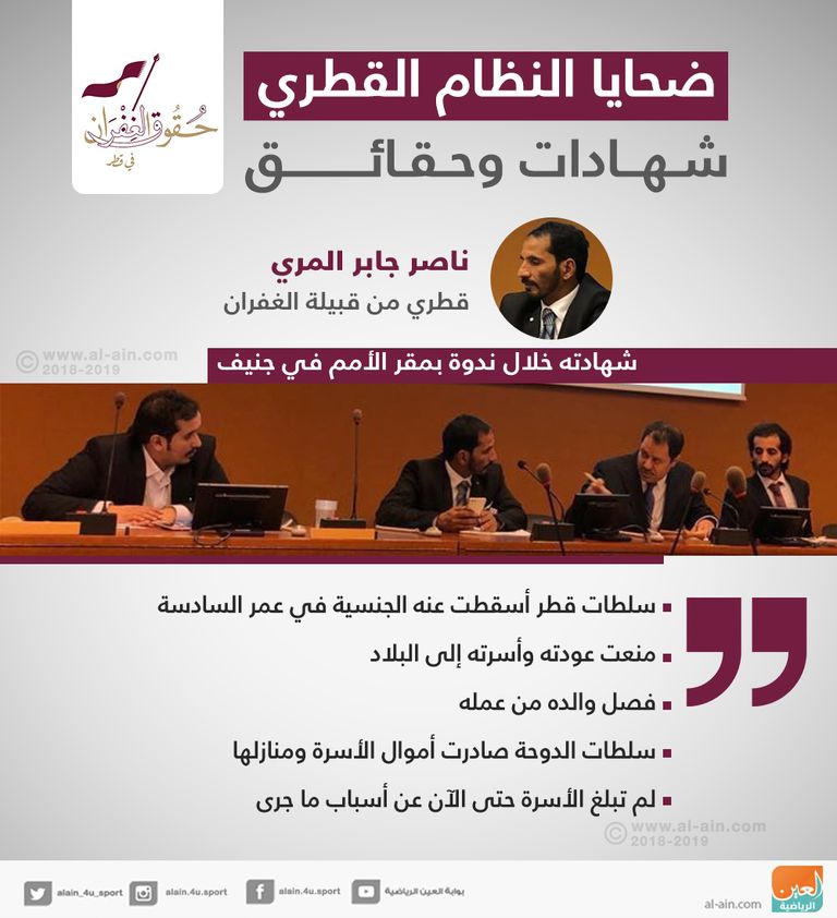 أبناء قبيلة الغفران نظموا ندوة بمقر الأمم المتحدة للكشف عن الجرائم القطرية