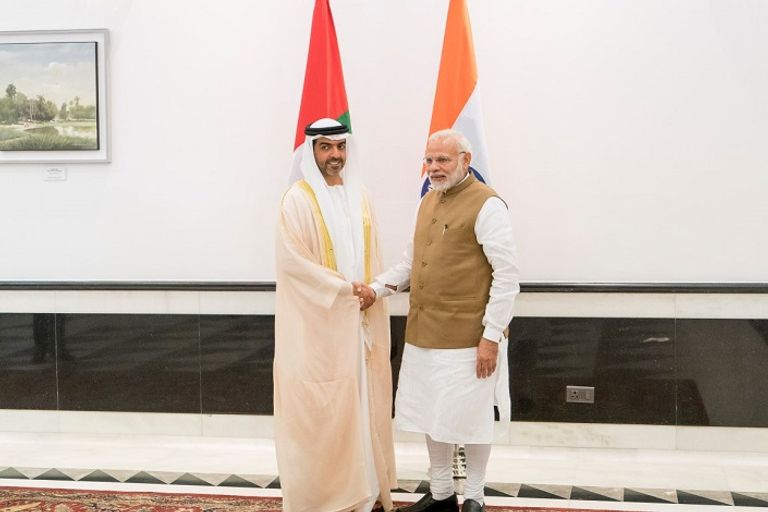 الشيخ حامد بن زايد آل نهيان خلال الجلسة الافتتاحية للمؤتمر