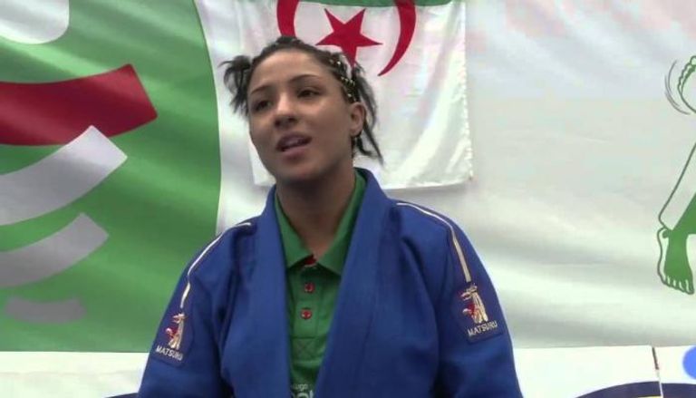 المصارعة الجزائرية أمينة بلقاضي